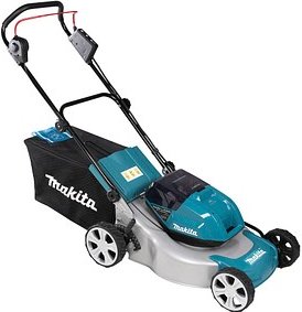 makita DLM463Z Akku-Rasenmäher 18,0 V für bis zu 800 m², ohne Akku