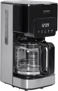 caso® Coffee Taste & Style Kaffeemaschine schwarz, 12 Tassen