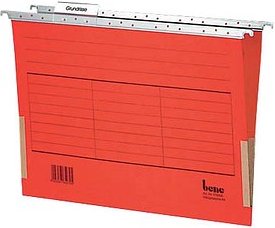 5 bene Hängetaschen rot