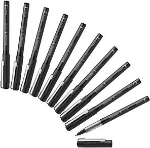 Schneider XTRA 823 Tintenroller 0,3 mm, Schreibfarbe: schwarz, 10 St.