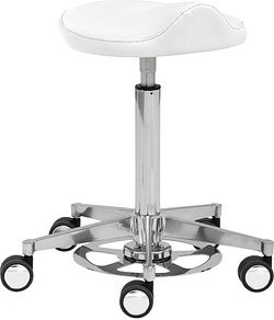 Mayer Arbeitshocker myPROFI - Comfortsitz 1391 30 582 weiß Kunstleder