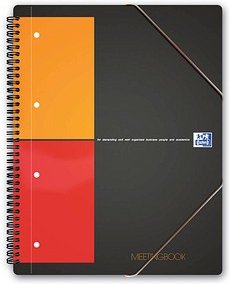 Thumbnail - OXFORD Collegeblock Meetingbook kariert DIN A4 Rand rundum, 1 Block