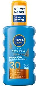 NIVEA SUN Schutz & Bräune Sonnenspray 200,0 ml