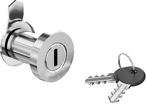 viasit System4 Möbelgriff silber 3,7 x 3,7 x 3,7 cm