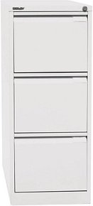 Thumbnail - BISLEY Hängeregistraturschrank verkehrsweiß 3 Schubladen 41,3 x 62,2 x 101,6 cm