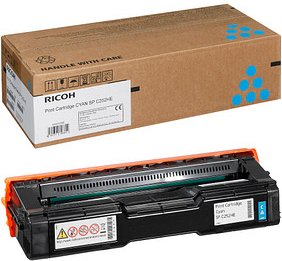 Thumbnail - RICOH Type SP C252HE cyan Toner