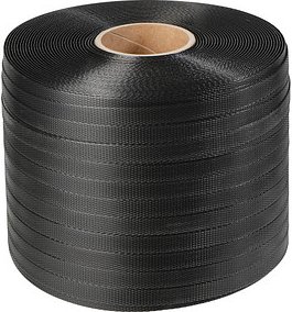 SUPRA Umreifungsband Kunststoff schwarz 12,7 mm x 500,0 m