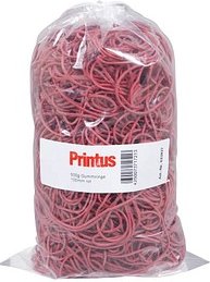 Printus Gummiringe rot, Ø 10,0 cm, 500,0 g