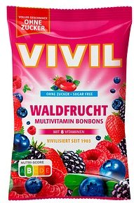 Thumbnail - VIVIL® Waldfrucht Multivitamin Bonbons 33 St./ 120,0 g