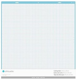 Silhouette CUT-MAT-24X24LT Schneidematte für Schneideplotter leicht klebend 610 x 610 mm (24 x 24 Zoll)