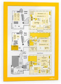 Thumbnail - DURABLE Magnetrahmen DURAFRAME® MAGNETIC A4 gelb A4, 5 St.