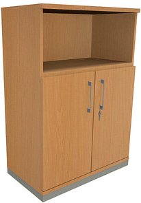 fm Regalschrank Oldenburg, 4260429767489 buche 80,0 x 44,2 x 113,3 cm, 1 St.