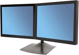 ergotron Monitor-Halterung DS100 33-322-200 schwarz für 2 Monitore, Tischständer