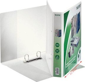 Thumbnail - AKTION: LEITZ Präsentationsringbücher 2-Ringe weiß 5,0 cm DIN A4, 6 St. mit Prämie nach Registrierung