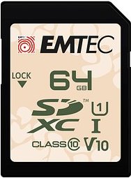 EMTEC Speicherkarte SD UHS-I V10 OUTDOOR, 64 GB, 1 St.