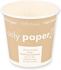 NATURE Star Einweg-Kaffeebecher 100 ml, 50 St.