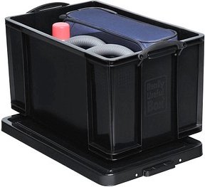 Thumbnail - Really Useful Box Aufbewahrungsbox 84,0 l schwarz 71,0 x 44,0 x 38,0 cm