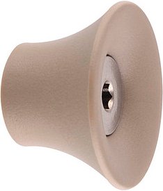 WAGNER® design yourself Garderobenhaken TULIP GH 0321 mit 1 Haken taupe, 1 St.