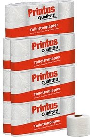 Printus Toilettenpapier 3-lagig, 56 Rollen