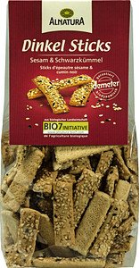 ALNATURA Bio Dinkel Sticks Gebäck 150,0 g