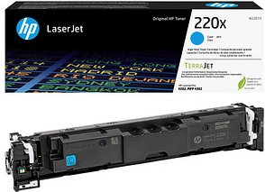 HP 220X (W2201X) cyan Tonerkartusche