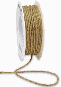 PRÄSENT Kordel Jute matt natur 2,0 mm x 25,0 m