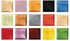 Rayher Mosaiksteine mehrfarbig Soft-Glas-Mosaik, 1 Pack