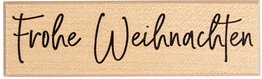 Rayher Motivstempel Frohe Weihnachten 3,0 x10,0 cm, 1 St.
