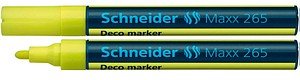 Schneider Maxx 265 Kreidemarker gelb 2,0 - 3,0 mm, 1 St.