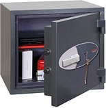 phoenix Tresor Neptune Sicherheitsstufe 1 nach EN 1143-1 mit Feuerschutz graphitgrau 50,0 x 43,0 x 44,0 cm