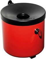 Thumbnail - TKG Rondo senior Wandaschenbecher rot abschließbar, 1 St.