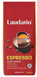 LAUDATIO ESPRESSO Kaffeebohnen, Arabicabohnen kräftig, 1,0 kg