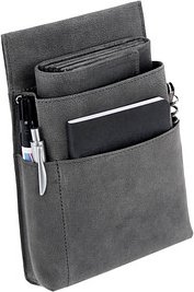 Alassio Gürteltasche für Kellnerbörse Hunter grau