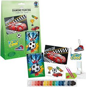 URSUS® Diamond Painting 6x Motive Sports mehrfarbig