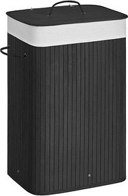 SONGMICS Wäschesammler schwarz