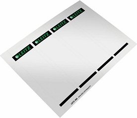 AKTION: 100 LEITZ Einsteck-Rückenschilder 1680 grau für 8,0 cm Rückenbreite mit Prämie nach Registrierung