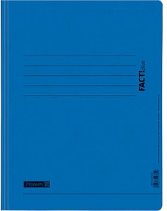 BRUNNEN Spiralhefter FACT!plus Karton blau DIN A4, 1 St.