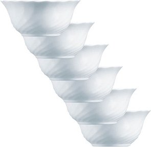 6 ARCOROC Schalen Trianon White weiß 12,0 cm