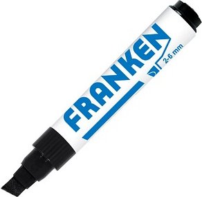 FRANKEN Flipchart-Marker schwarz 2,0 - 6,0 mm, 1 St.
