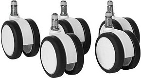 Topstar Stuhlrollen für harte Böden, 5 St.