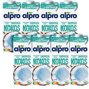 alpro® ORIGINAL Kokosnussdrink 8x 1,0 l
