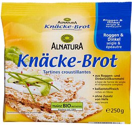 ALNATURA Bio Roggen & Dinkel Knäckebrot 250,0 g