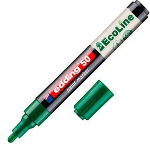 edding 50 EcoLine Lackmarker grün 2,0 - 3,0 mm, 1 St.