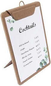 Thumbnail - SIGEL Klemmhefter Speisekarten beige, 1 St.