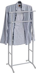 Thumbnail - HAKU Möbel Herrendiener 55103 grau Metall 48,0 x 107,0 cm