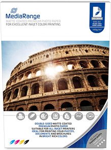 Thumbnail - MediaRange Fotopapier MRINK111 DIN A4 matt 140 g/qm 100 Blatt