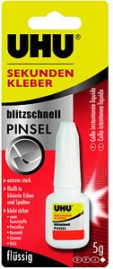 UHU blitzschnell PINSEL Sekundenkleber 5,0 g, 1 St.