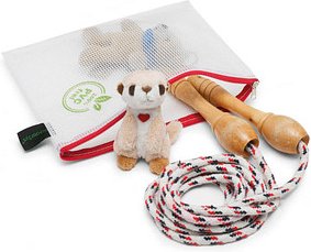 FolderSys Reißverschlussbeutel transparent/rot 0,20 mm, 1 St.