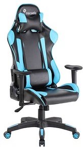 Thumbnail - rocada Gaming Stuhl PROFESSIONAL, R914335 Kunstleder blau