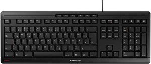 Thumbnail - CHERRY STREAM Tastatur kabelgebunden schwarz